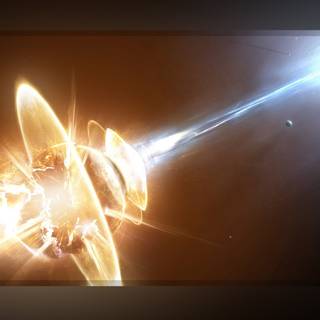 Exploding planet wallpaper