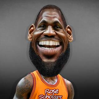 Lebron funny wallpaper