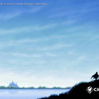 Final Fantasy landscape wallpaper