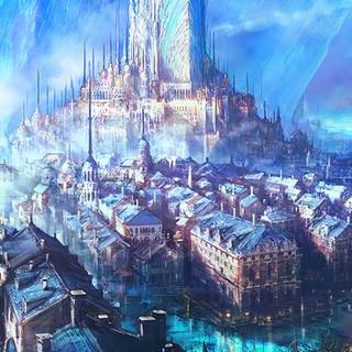 Final Fantasy landscape wallpaper