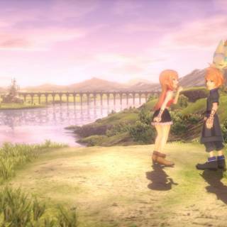 Final Fantasy landscape wallpaper