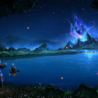 Final Fantasy landscape wallpaper