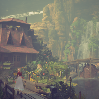 Final Fantasy landscape wallpaper