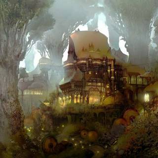 Final Fantasy landscape wallpaper