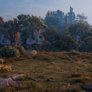 Final Fantasy landscape wallpaper