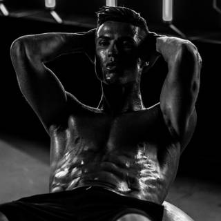 Ronaldo gym wallpaper