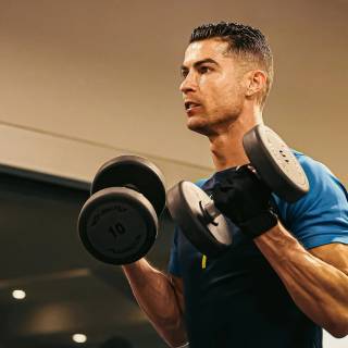 Ronaldo gym wallpaper