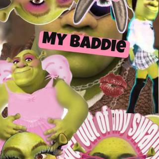 Shrek collage wallpaper