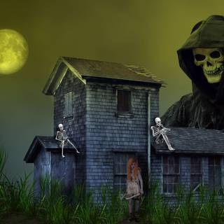 Horror fantasy wallpaper