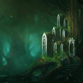 Horror fantasy wallpaper