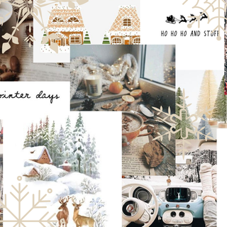 Laptop white preppy winter wallpaper
