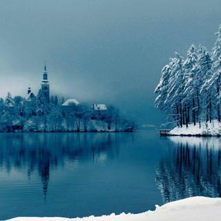 Dark winter 1920x1080 wallpaper