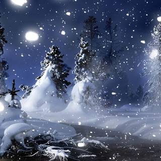 Dark winter 1920x1080 wallpaper