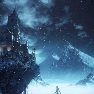 Dark winter 1920x1080 wallpaper