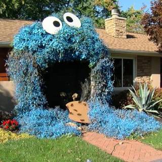 Cookie Monster Halloween wallpaper