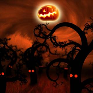 Halloween scary and funny wallpaper