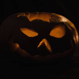 Halloween pumpkin 4k wallpaper