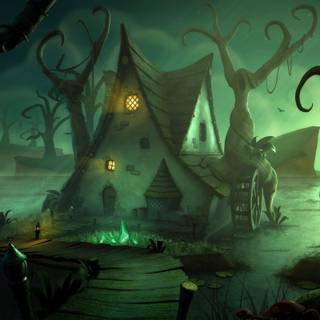 Halloween scary and funny wallpaper