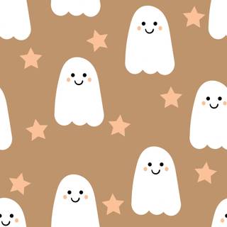 Halloween preppy iPad wallpaper