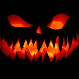 Halloween pumpkin 4k wallpaper