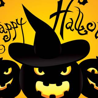 Halloween pumpkin 4k wallpaper