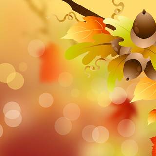 Desktop autumn leaves wallpaper