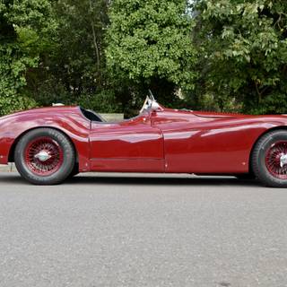 Jaguar XK120 OTS wallpaper