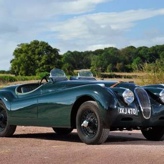Jaguar XK120 OTS wallpaper