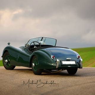 Jaguar XK120 OTS wallpaper