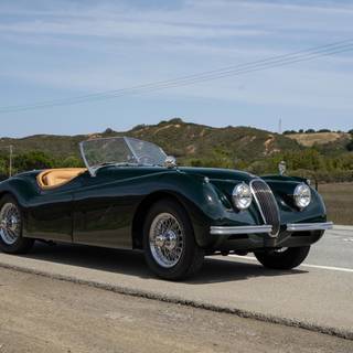 Jaguar XK120 OTS wallpaper