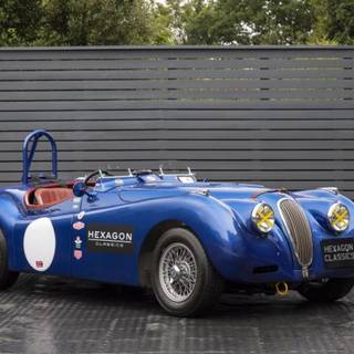 Jaguar XK120 OTS wallpaper