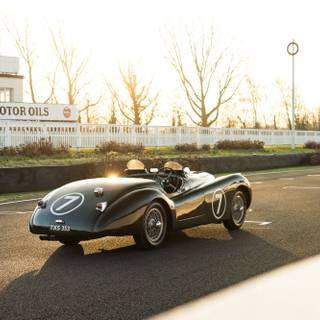 Jaguar XK120 OTS wallpaper