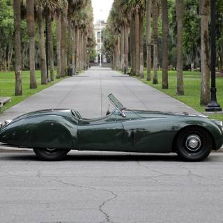 Jaguar XK120 OTS wallpaper