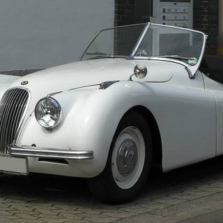 Jaguar XK120 OTS wallpaper