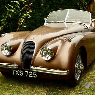 Jaguar XK120 OTS wallpaper