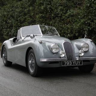 Jaguar XK120 OTS wallpaper