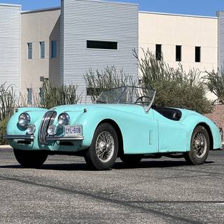 Jaguar XK120 OTS wallpaper