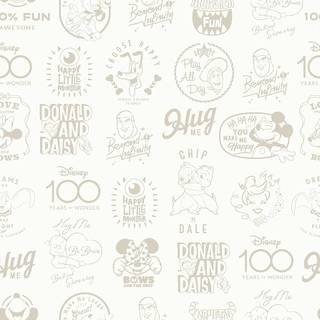 Disney 100 Years of Wonder logo wallpaper