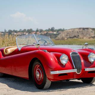 Jaguar XK120 OTS wallpaper