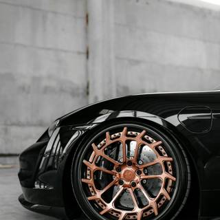 Brown and black cars wallpaper