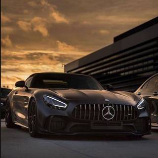 Brown and black cars wallpaper