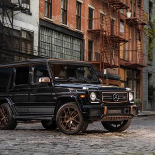 Brown and black cars wallpaper