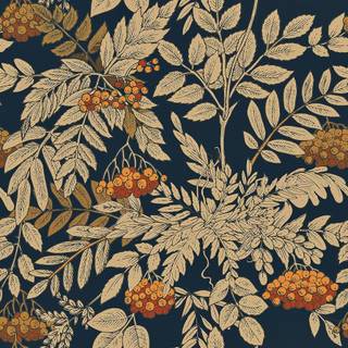 Vintage brown autumn wallpaper