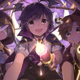 Anime Halloween 4k wallpaper