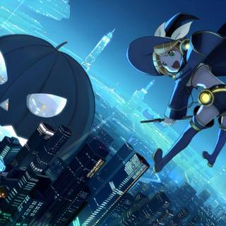 Anime Halloween 4k wallpaper
