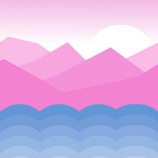 Subtle trans wallpaper