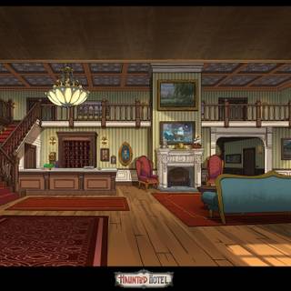 Haunted Hotel wallpaper