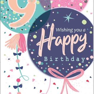 Happy 9th birthday wallpaper