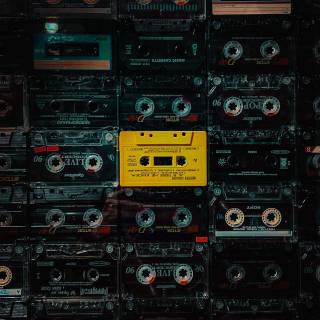 Vintage audio wallpaper