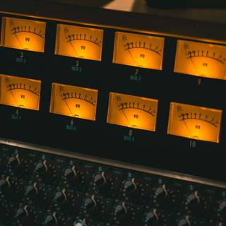 Vintage audio wallpaper